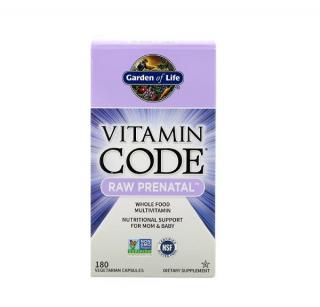 Raw Prenatal Vitamin Code 180 Capsule - Garden of Life