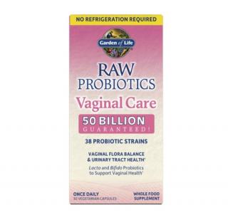 Raw Probiotics Vaginal Care Shelf-Stable 30 Capsule - Garden Of Life