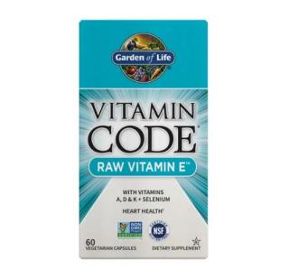 Raw Vitamin E Vitamin Code 60 Capsules - Garden of Life