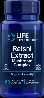 Reishi Extract Mushroom Complex 60 caps - Life Extension