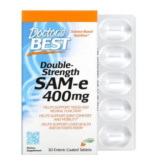 SAM-e Double-Strength 400mg 30 Tablete - Doctor s Best