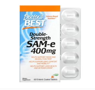 SAM-e Double-Strength 400mg 60 Tablete - Doctor s Best