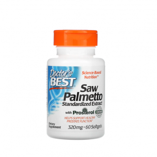 Saw Palmetto with Prosterol Standardized Extract 320mg 60 Softgels - Doctor s Best