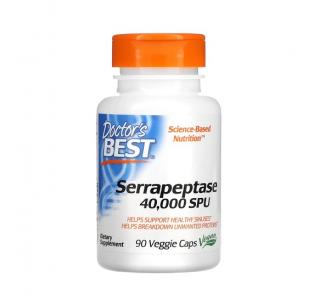 Serrapeptase 40.000 SPU 90 Capsule - Doctor s Best