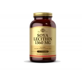 Soya Lecithin 1360mg 100 capsule moi - Solgar