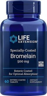 Specially-Coated Bromelaina 60cps - Life Extension