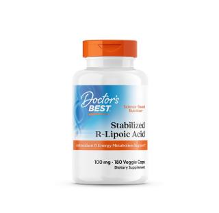Stabilized R-Lipoic Acid with Na-RALA 100mg 180 capsule - Doctor s Best