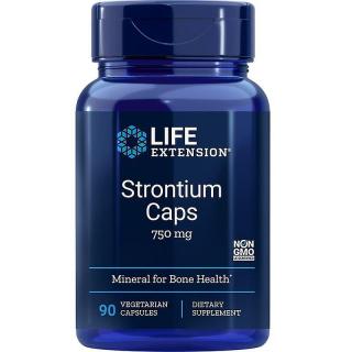 Strontium Caps 750mg 90Capsule - Life Extension