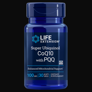 Super Ubiquinol CoQ10 100mg cu PQQ 30cps - Life Extension