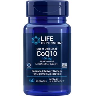 Super Ubiquinol CoQ10 cu Enhanced Mitochondrial Support 100mg 60cps - Life Extension