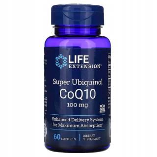 Super Ubiquinol CoQ10100mg 60 Capsule - Life Extension