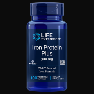 Supliment Alimentar Iron Protein Plus 300mg 100 capsule - Life Extension