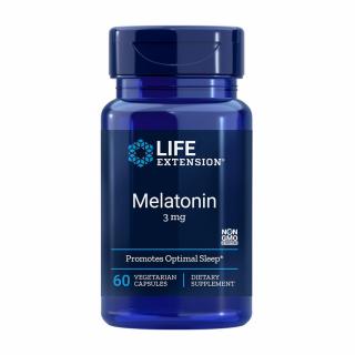 Supliment Alimentar Melatonin 3mg 60 capsule Life Extension