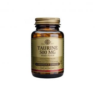 Taurine 500mg 50 capsule - Solgar