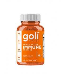 Triple Action Immune Gummies 60 jeleuri  - Goli