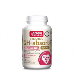 Ubiquinol QH-absorb 100mg 60 capsule moi - Jarrow Formulas