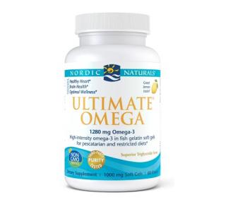 Ultimate Omega 1280mg 60 in fish gelatin soft gels - Nordic Naturals