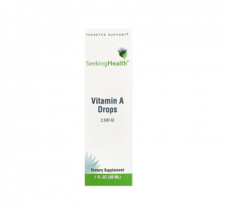 Vitamin A Drops 2500IU 30ml - Seeking Health