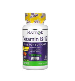 Vitamin B-12 Fast Dissolve 5000mcg 100 tablete - Natrol