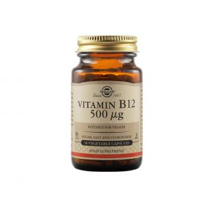 Vitamin B12 500  µg 50 capsule - Solgar