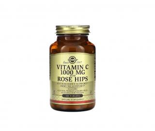 Vitamin C 1000 mg with Rose Hips 100 tablete - Solgar