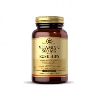 Vitamin C 500mg with Rose Hips 100 tablete - Solgar