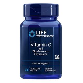 Vitamin C and Bio-Quercetin (1000 mg) - 60 cpr Life Extension