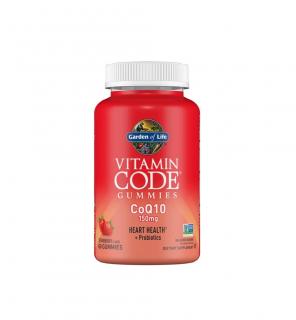 Vitamin Code CoQ10 150mg Stawberry Flavor 60 jeleuri - Garden of Life