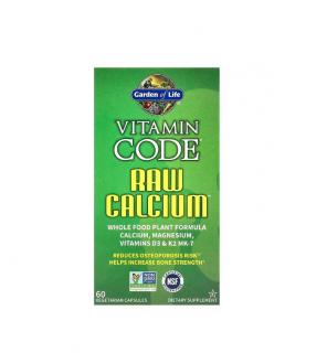 Vitamin Code Raw Calcium 60 capsule vegetale - Garden of Life