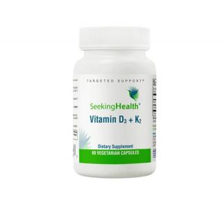 Vitamin D3 + K2 60 Capsule - Seeking Health