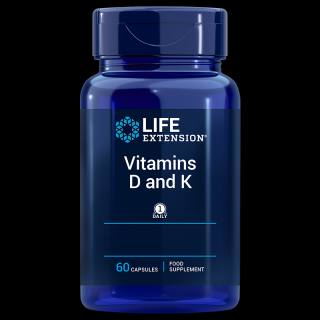 Vitamins D  K 60 capsule - Life Extension
