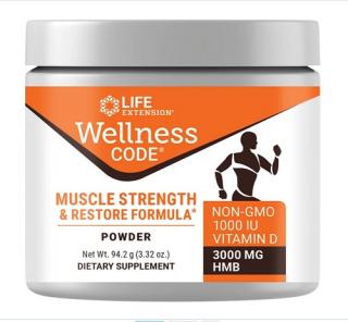 Wellness Code Muscle Strength  Restore Formula 94.2gr - Life Extension