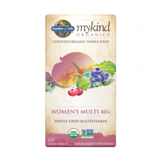 Women s Multi 40+ Whole Food Multivitamin 60 Vegan Tablets - Garden of Life