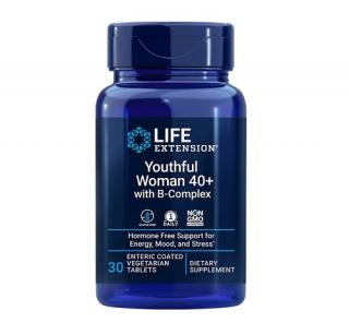 Youthful Woman 40+ with B-Complex 30 tablete - Life Extension