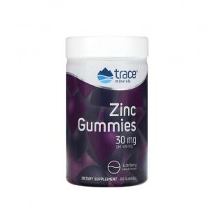 Zinc Gummies Elderberry 30mg 60 jeleuri - Trace Minerals