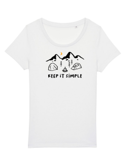 Tricou Femei Keep it simple (base camp)