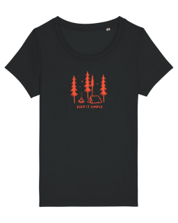 Tricou Femei Keep it simple (under the pines)