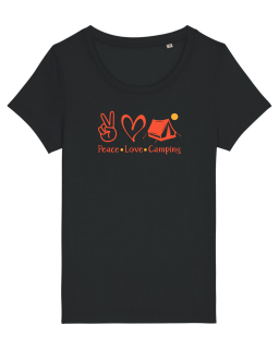 Tricou Femei Peace Love Camping