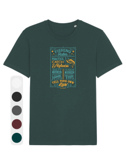 Tricou Unisex Fishing Rules