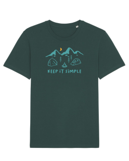 Tricou Unisex Keep it simple (base camp)