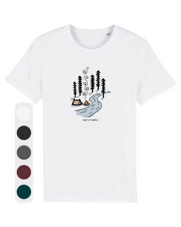 Tricou Unisex Keep it simple (by the water)