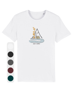 Tricou Unisex Keep it simple (on the river)