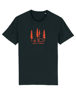 Tricou Unisex Keep it simple (under the pines)