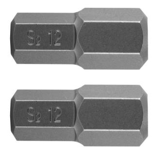 Bit HEX 12x30mm, S2- 2 buc