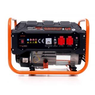 Generator de curent monofazat 3500W, 12 230V, 7 CP, 4 timpi, KraftDele KD160