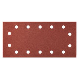 Hartie abraziva cu velcro 115x230 mm K240, cu gauri - set 5 buc