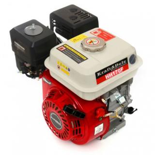 Motor in 4 timpi, 7 CP, 3000 RPM, diametru ax 20 mm, KraftDele