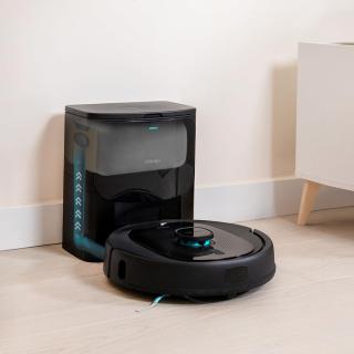 Robot de aspirare Cecotec Conga 8290 Immortal Ultra Power Home X-Treme, 7000 Pa, iTech Laser Eye, baza autocuratare, autonomie 280 minute, aspirator si mop