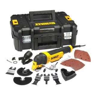 Scula electrica multifunctionala oscilanta DWE315KT, DeWalt, Cu 37 Accesorii + Valiza Profesionala TSTAK