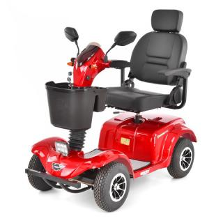 Scuter electric Hecht WISE RED 500W pentru persoane cu mobilitate redusa